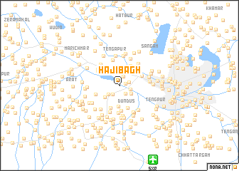 map of Hājibāgh