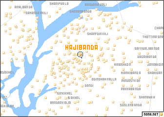 map of Hāji Bānda