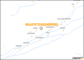 map of Hāji Fateh Muhammad