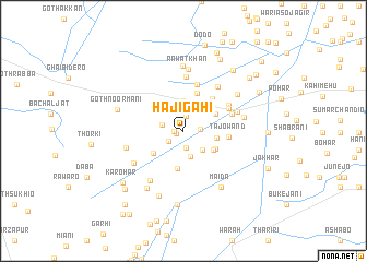 map of Hāji Gāhi