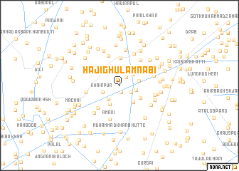 map of Hāji Ghulām Nabi
