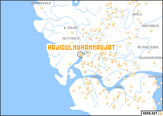 map of Hāji Gul Muhammad Jat