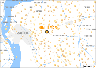 map of Hāji Ilyās