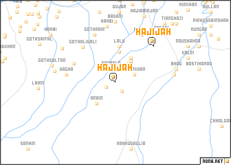 map of Hāji Jāh