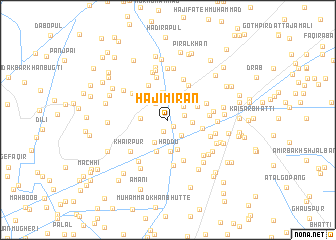 map of Hāji Mīrān
