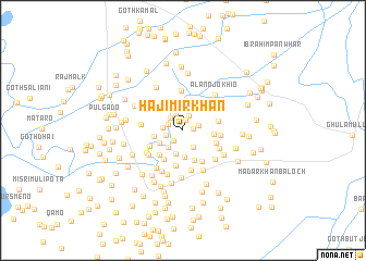 map of Hāji Mīr Khān