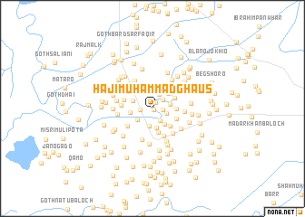 map of Hāji Muhammad Ghaus