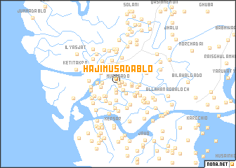 map of Hāji Musa Dablo