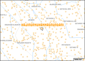 map of Hāji Nūr Muhammad Nundāni