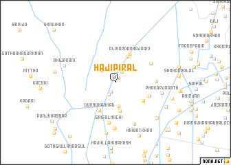 map of Hāji Pīral