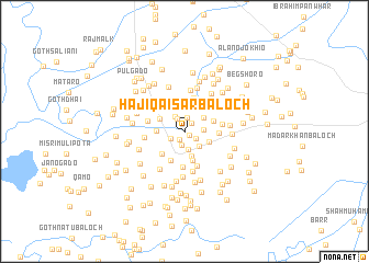 map of Hāji Qaisar Baloch