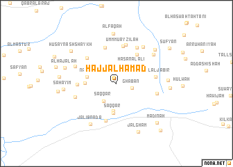 map of Ḩājj al Ḩamad