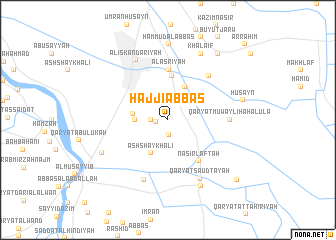 map of Ḩājjī ‘Abbās