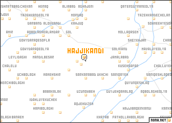 map of Ḩājjī Kandī