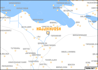 map of Ḩājjī Khvosh