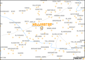 map of Ḩājjī Maţar