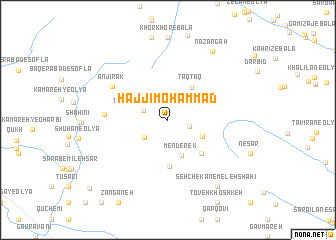 map of Ḩājjī Moḩammad