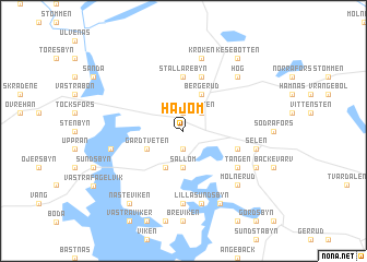 map of Hajom