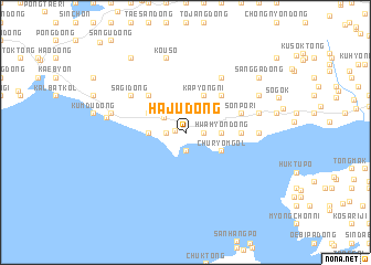 map of Haju-dong