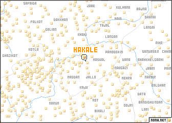 map of Hākale