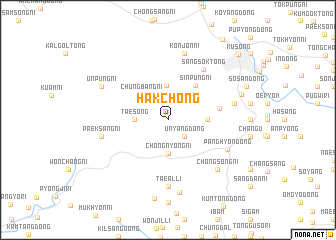 map of Hakchŏng