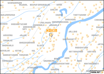 map of Hakīm