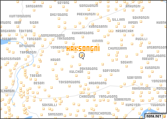 map of Haksong-ni