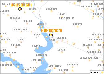 map of Haksong-ni