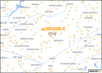 map of Hākūwāla