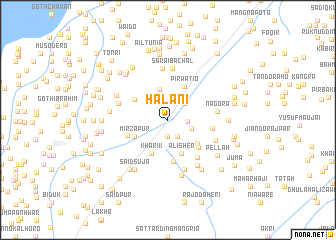 map of Halāni