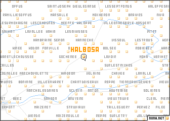 map of Halbosa