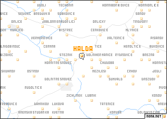 map of Halda