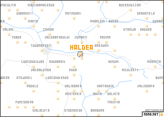 map of Haldea