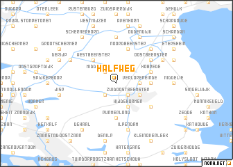 map of Halfweg