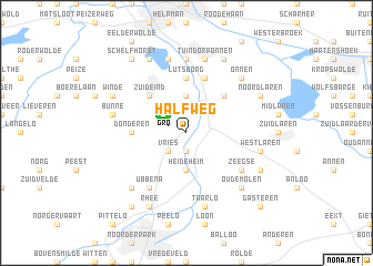 map of Halfweg