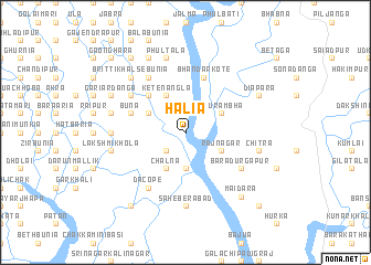 map of Hālia