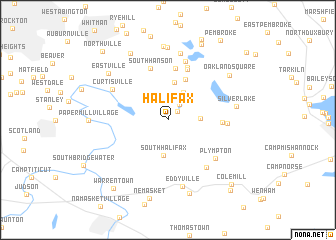 map of Halifax