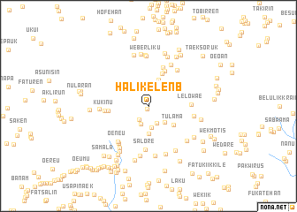 map of Halikelen B