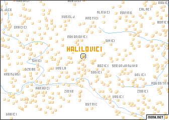 regional and 3d topo map of