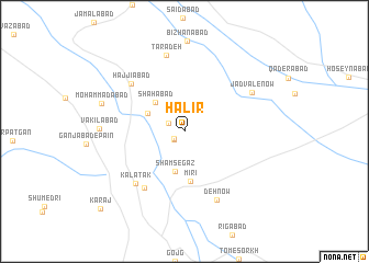 map of Hālīr