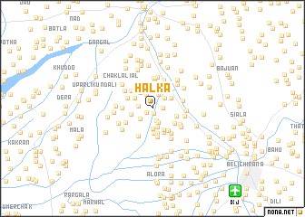 map of Halka