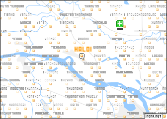 map of Hạ Lồi