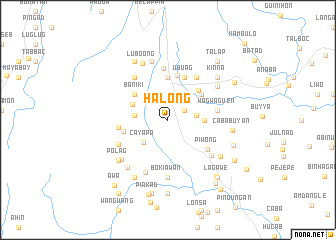 map of Halong