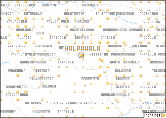 map of Halpawala