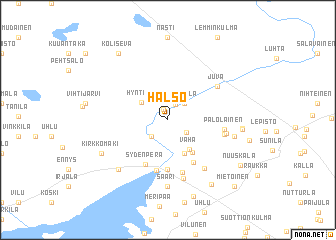 map of Halso