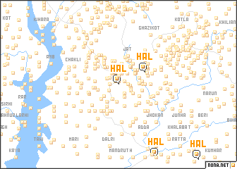 map of Hāl