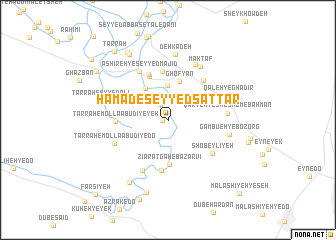 map of Ḩamād-e Seyyed Sattār