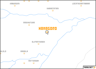 map of Ha-Magoro