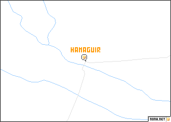 map of Hamaguir