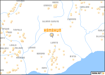 map of Hamahun